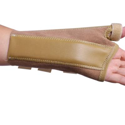 China Universal Compression Hand Fracture Sprain Wrist Splint Medical Brace with Splint and Adjustable Straps for sale