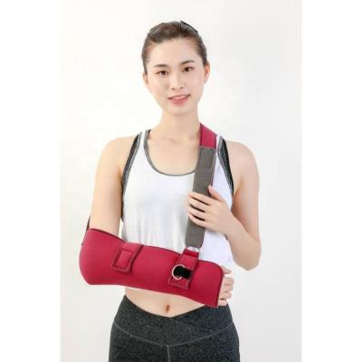 China Aids Stabilize Arm to Relieve Pain Arm Sling for Shoulder Injury for Women and Men Rotator Cuff Torn Wrist Elbow Surgery with Adjustable Padded Arm Support Straps for sale