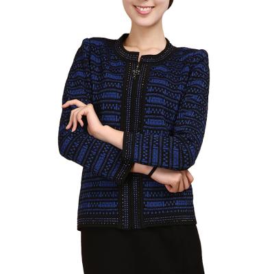 China Plussize/Madame 2022 Popular Selling Amazon Dry Cleaning Breathable/Comfortable/Soft/Warm Sweater Women Cardigan for sale