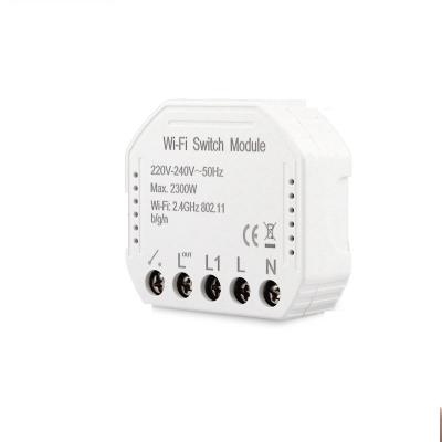 China Smart Home Hidden Smart Home Switch Lamp Switch Module Alexa Google WIFI Remote Control Smart Switch for sale