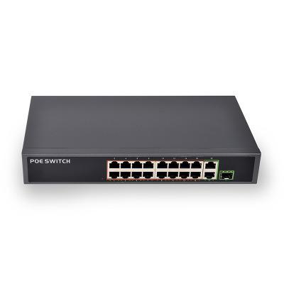 China Network Exchange Industrial Management POE Network Switch 16 Port Fast Multifunction Gigabit Ethernet Switch for sale