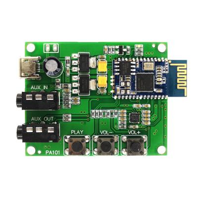 China 40(mm)x50(mm) AMP Audio Lossless Board Speaker Bluetooth 5.0 Car Bluetooth Audio Receiver Module for sale