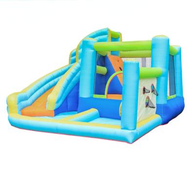 China Kids Fun Toys New Design Inflatable Slide Commercial Grade Outdoor Inflatable Water Pool Super Slide for sale