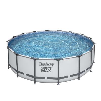 China Bestway-5612z PVC Outdoor Pool For Sale Steel Pro Max Above Ground Pool Set for sale