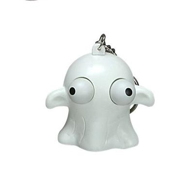 China 2020 Promotional Eye Snap Eye Snap Halloween Item PVC Key Chain for sale