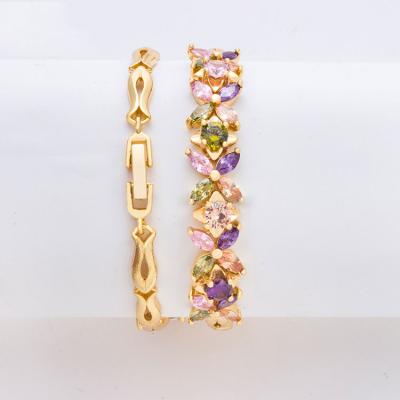 China Wholesale Custom Easy Best Friends Bracelet 10K Gold Plated s925 Bracelets Bangles for sale