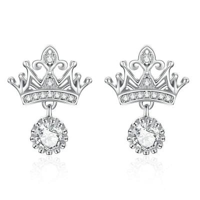 China New Arrival JK0513 CLASSIC High Quality Fashion Jewelry 925 Sterling Silver Silver Stud Earrings For Women for sale