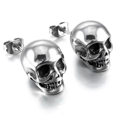 China Good Quality Fashion Customized Simple Logo Gift Party Wedding Skull Drop Earring CLASSIC New for sale