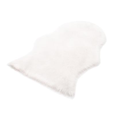 China Washable Woolen Nordic Imitation Rug Blanket Sheepskin Faux Artificial Fur Carpet Modern Minimalist Plush Carpet for sale