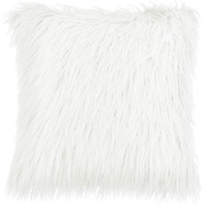 China 2022 Anti-bacteria Faux Fur Decorative Pillow Cushion Cover Luxury Mongolian Faux Fur Pillow Cover Manufacturer Wholesale Fur Pillow for sale