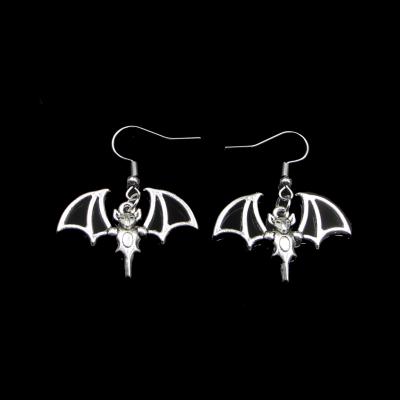 China Other Punk Animal Bat Earrings Nightclub Bat Earrings Female Halloween Gift Earrings for sale