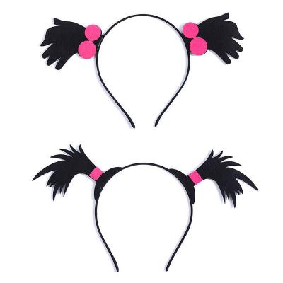 China Fashion Lovely Headband Funny Shark Fish Carrot Hair Circle Headband Girls Shape Hair Bands Accessories Headwear Gifts For Women for sale