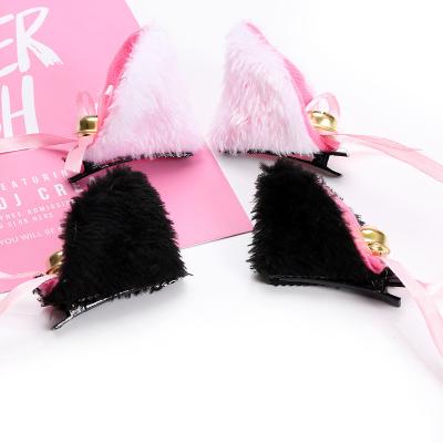 China Fashion Multiple Styles Animal Hairpins Lolita Sweet Fluffy Ear Cosplay Plush Ears Anime Hair Clips Party Costume Hair Accessories for sale