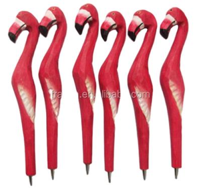 China Ballpiont pens for advertising animal wooden pens, animal pens, flamingo pens for sale