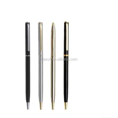 China Promotional Pen Hotel Metal Body Slim Ballpoint Pens, Aluminum Barrel Ballpoint Pen, Aluminum Pen for sale