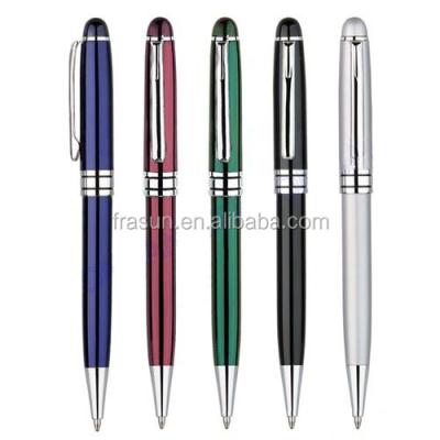 China Pen China Promotional Logo Printed Custom Mount Style Twist Ballpoint Pens, Empty Mount Pen Metal for sale