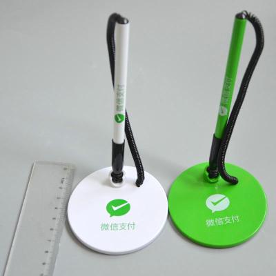 China Promotional Office Low Pen Holder High Quality Plastic Gel Spring Stand Desktop Large for sale