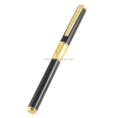 China Full Size Promotional Personalized Name Logo Metal Roller Pen With Stamp for sale