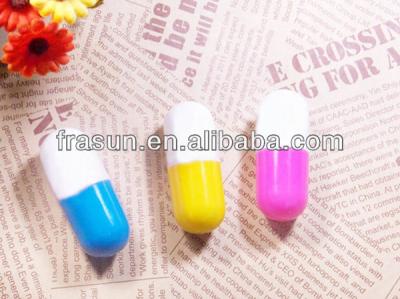 China Promotional Medicine Pen Vitamin Mini Slogan Students Pill Tip Pen Good Choice For Gift for sale