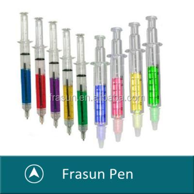 China Ballpiont pens to advertise fresh cheap promotional syringe pen, new design cheap syringe pen, creative nursing pen for sale