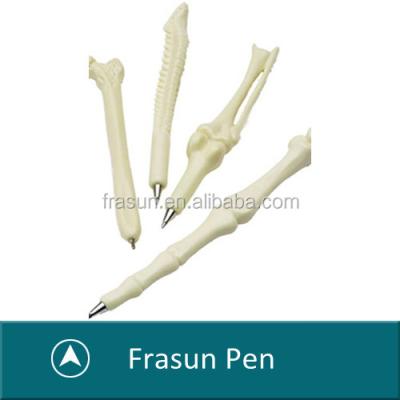 China Ballpiont pens to advertise 2014 new sale bone pens,cheap bone pens,bone shaped ball pen for sale