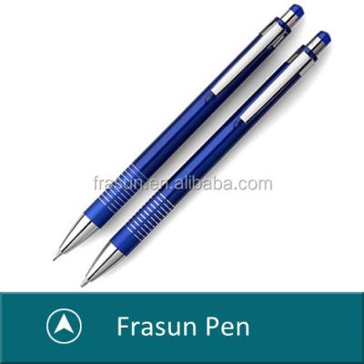 China Pens for Advertising Aluminum Ballpoint Pen and Mechanical Pencil Set / Personized Ballpoint Pen and Pencil Set / Metal Mechanical Ballpoint Pen and Pencil Set for sale