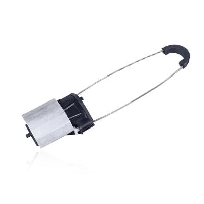 China Fiber Optic Cable Aluminum Alloy Hanging Anchor Hold Down Tension Clamp Tension Clamp For ADSS Cables for sale