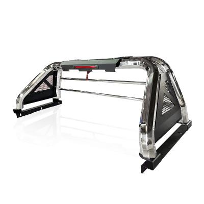 China Factory Supply Heavy Duty Stainless Steel Roll Bar For Hilux Vigo Revo for sale