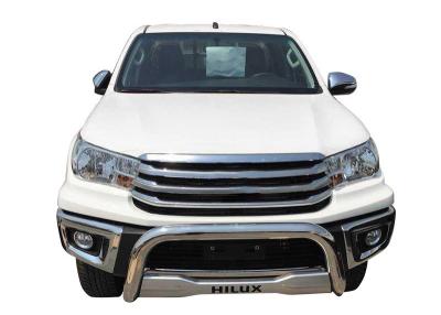 China 201 Stainless Steel Custom Bull Bars 4X4 , Front Bull Bar For Toyota Hilux Revo for sale