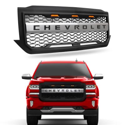 China Kundenspezifische Grills Chevrolets Silevrado für LKWs, vorderer Grill 4X4 erstklassig zu verkaufen