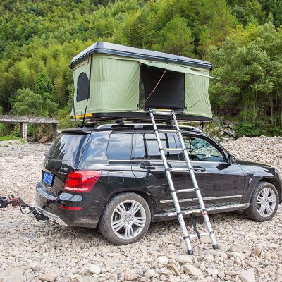 China Camper der Fabrik-Versorgungs-2020 im Freien kampierendes schwarze ABS hartes Shell Roof Top Tents For-Plastikauto zu verkaufen