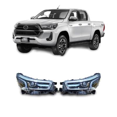 China ABS Plastik-LED Hersteller-Wholesale 4X4 Scheinwerfer-Auto-Licht für Toyota Hilux Revo Rocco 2020 2021 zu verkaufen