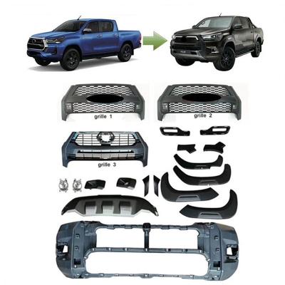 China Verbesserung pp.-Auto-Front Rear Bumper For Toyotas Hilux Revo Rocco 16-19 bis 2021 zu verkaufen