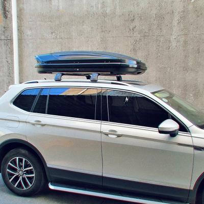 China OEM Manufacturer 500L ABS Car Roof Cargo Box Dual Side Open Te koop