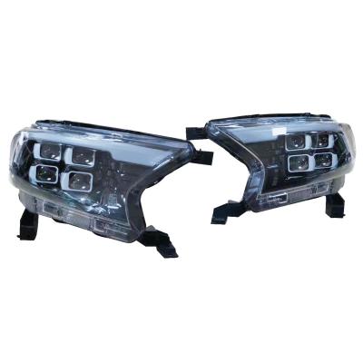 China Material llevado completo del ABS de Len Projector de las linternas 4 de Ford Ranger T7 T8 en venta