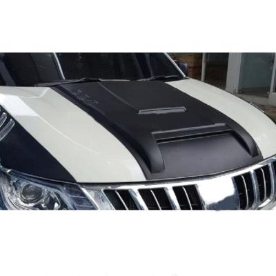 China Matte Black Front Bumper Guard Hood Scoop Engine Bonnet Cover en venta