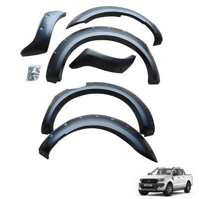 China RANGER T7 Truck Fender Flares Car ABS Plastic Back Fender Flares for sale