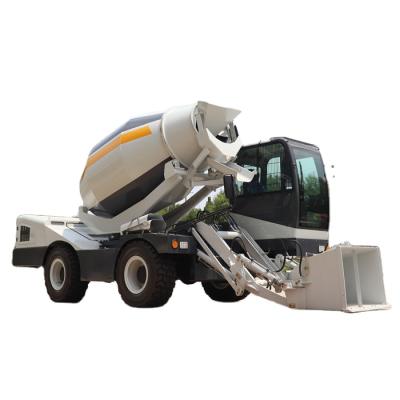 China Hotels CE Certified Factory Supplier Self Loading Mobile 4 Cubic Meter Concrete Mixer Truck Price In Kenya for sale