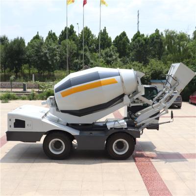 China Hotels CE Certified Factory Supplier Diesel 4wd Self Loading Truck 5c Mobile Mounted Concrete Pump Mixer for sale