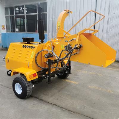 China Farms Made In China 50hp Diesel Wood Chipper Shredder Forestry Machinery for sale