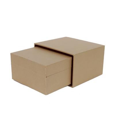 China New Fashion Brown World Lipstick Gift Box Black Belt Box Materials ODM/OEM Recycled High Quality Square Paper Gift Packaging Box for sale