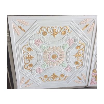 China False Ceilings Artistic Grade Gysum Board Interior Decoration Fiber Waist Ceiling for sale