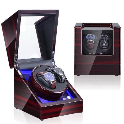 China Wholesale Automatic Rotating Watch Storage Box Luxury Watch Winder Display Box For Festivals Christmas Gift Watch Winder Gift Box for sale