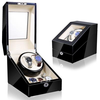 China Luxury Automatic Led Watch Winder Box Uhrenbeweger Mira Luxury 2+3 for sale