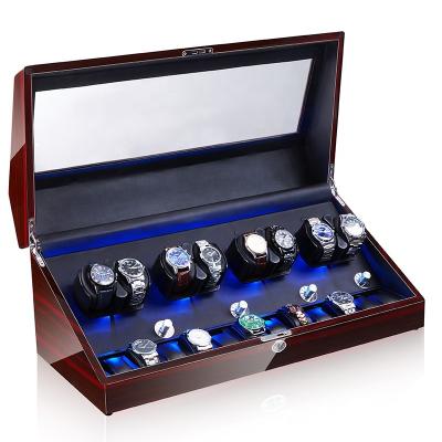 China High Quality Automatic Watch Winder Wholesale Mabuchi Motor Watch Box Winder Automatic Luxury Electronic Watch Winder for sale