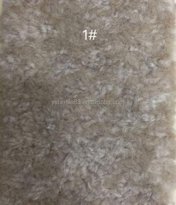 China Bag Loop Yarns Style Knitted Wool Fancy Polyester Blended Fabric for sale