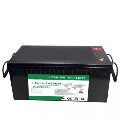 China Machine- rechargeable LiFePo4 24v 200ah lithium-ion battery forklift and golf car power battery have excellent sealing performance for sale