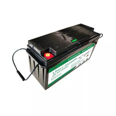 China Machine- rechargeable LiFePo4 24v 100ah lithium ion battery with safety certification can be used as power battery for forklift and golf for sale