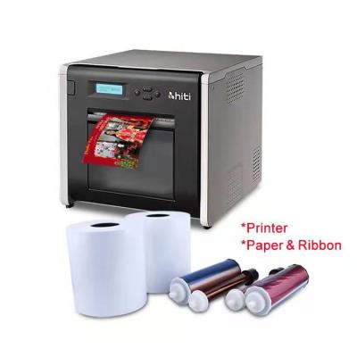 China wholesale color photo booth printer hiti p525l price and 5 cartons hiti photo paper in stock ready to ship for sale