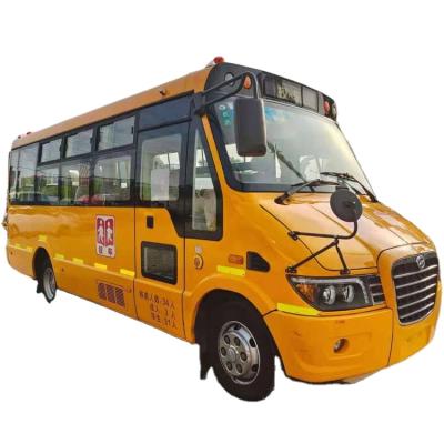 China Chinese HIGHER Brand 2015 Year 34 Seat Diesel Used Car Automobile Vehicle School Bus For Sale < 4L for sale